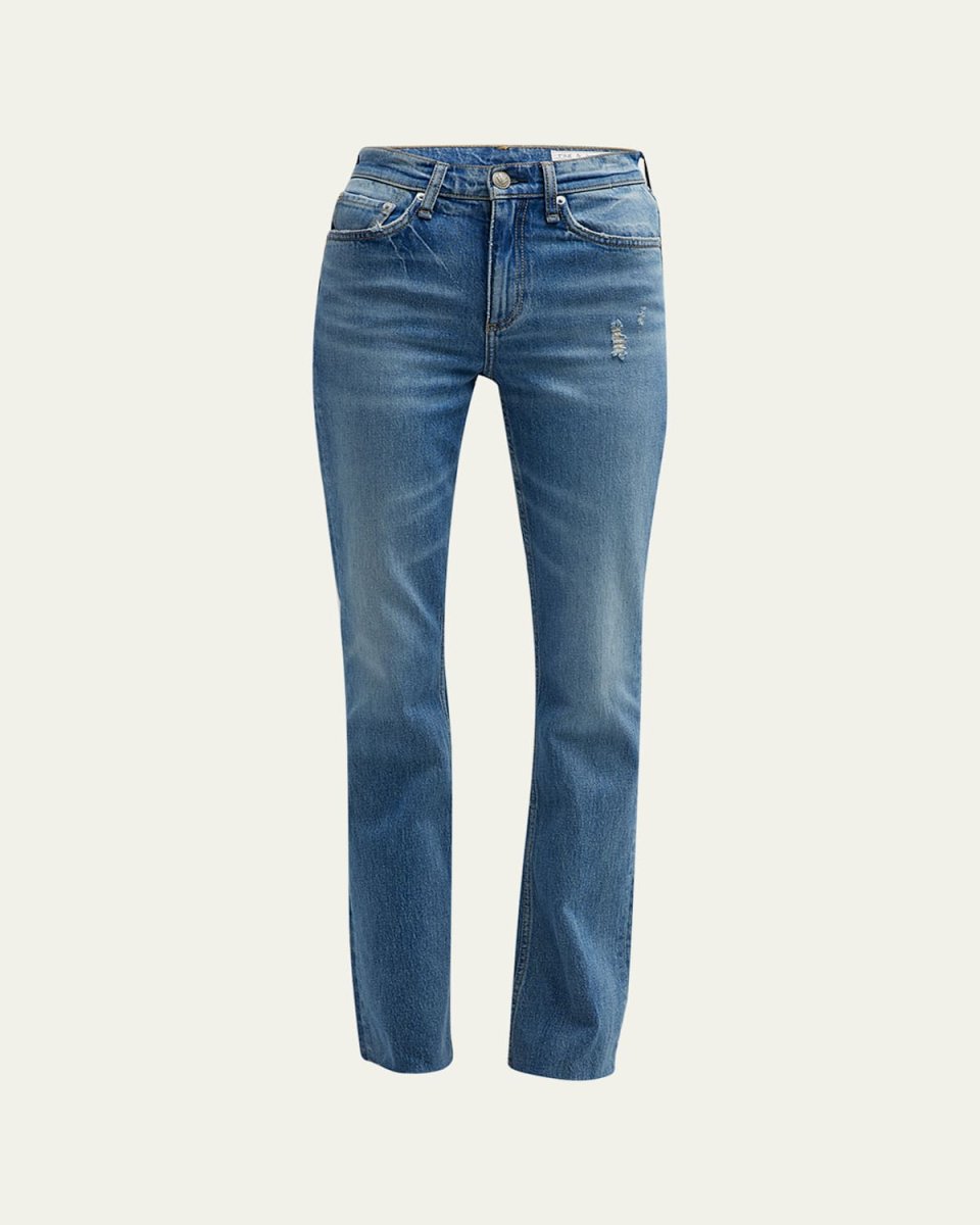 Peyton Mid-Rise Bootcut Jeans