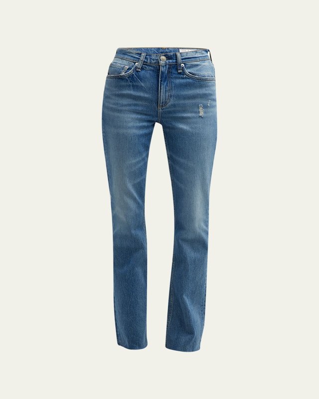 Peyton Mid-Rise Bootcut Jeans