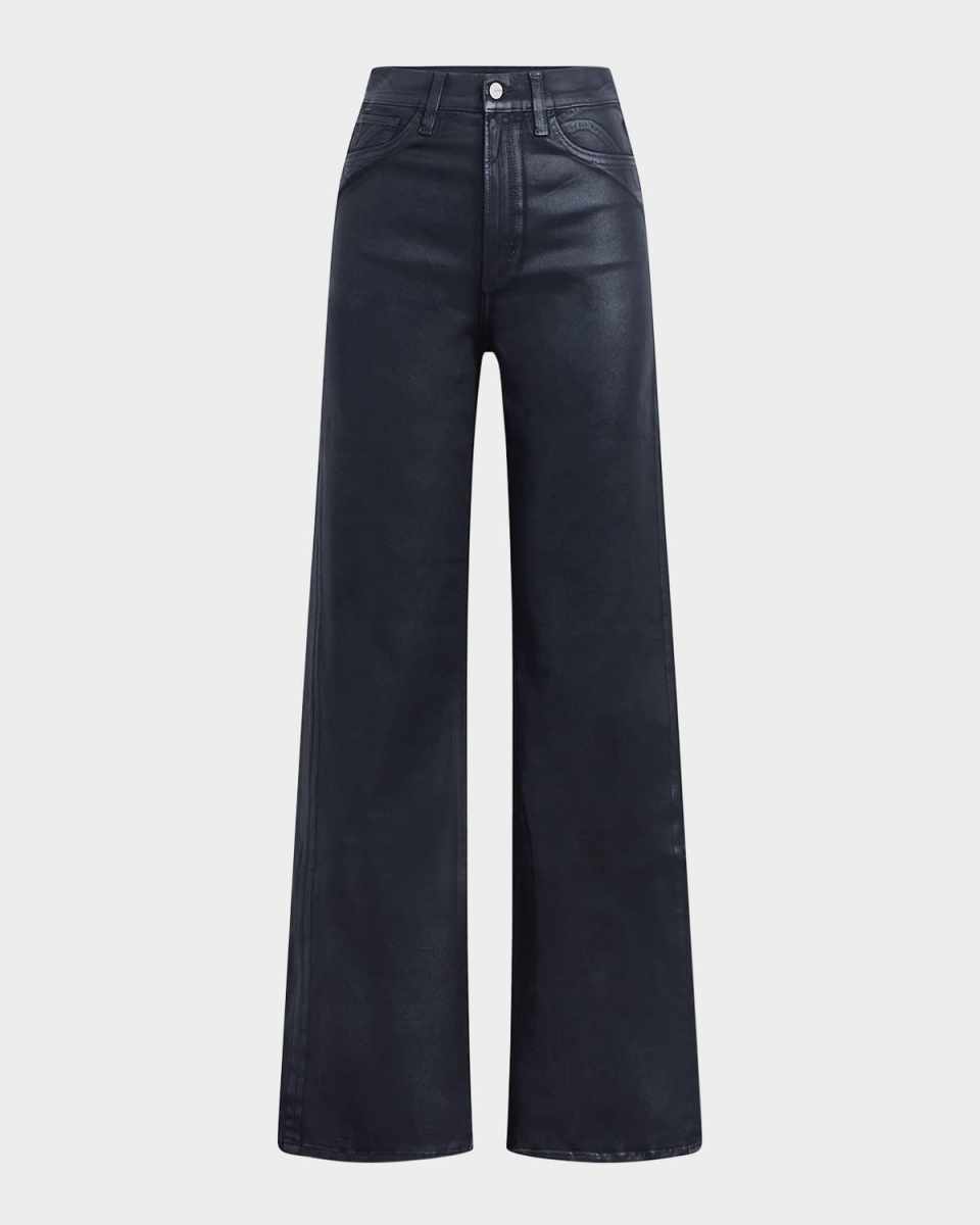 The Mia Petite Coated Jeans