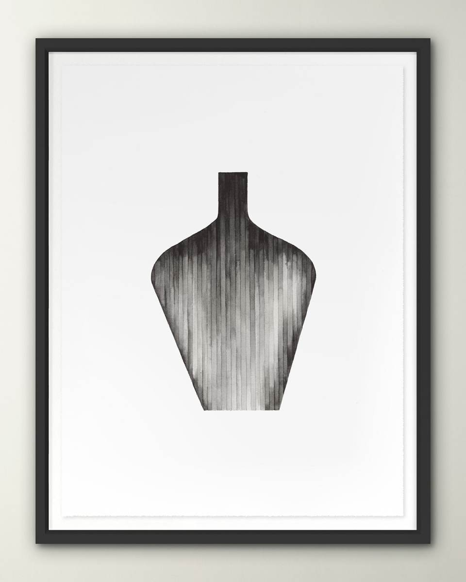 Gradient Curves 2' Digital Print Wall Art by Natasha Marie