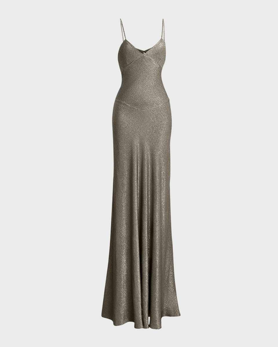 Natalie Metallic Gown