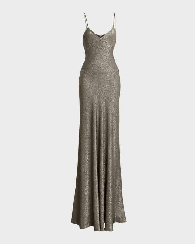 Natalie Metallic Gown