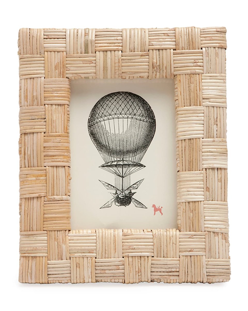 Grasse Natural Cane Frame, 5x