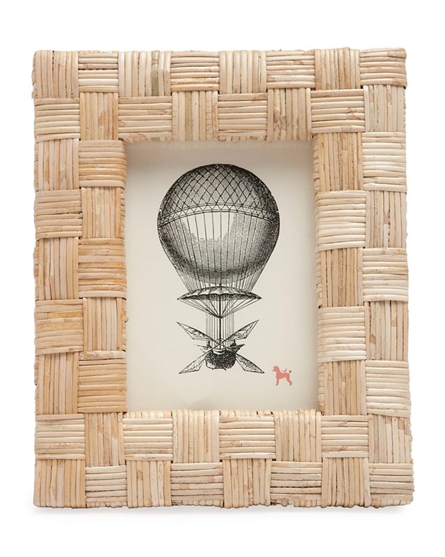 Grasse Natural Cane Frame, 5x