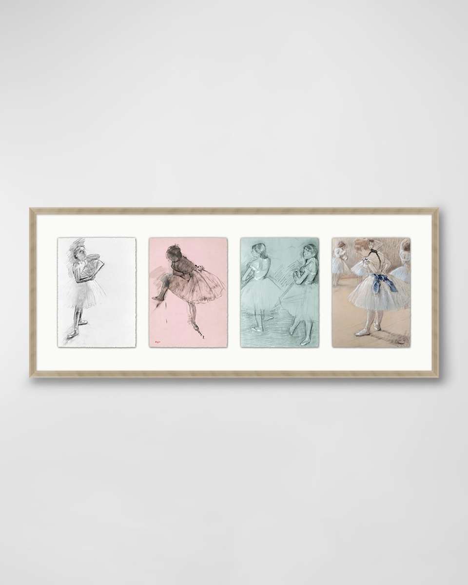 "Ballerina Studies" Framed Giclee