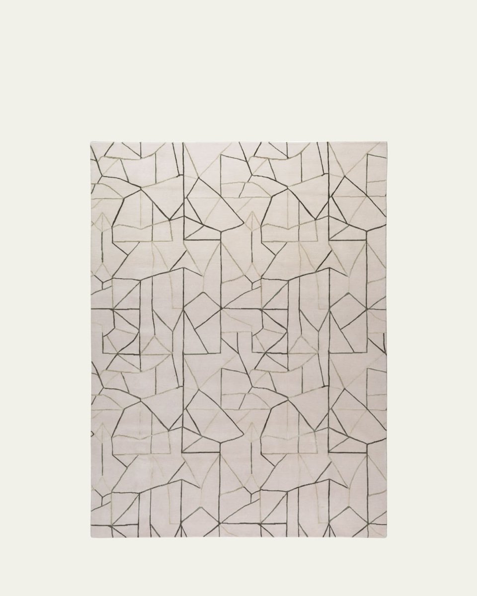 Tetras Hand-Knotted Rug, 9' x 12'