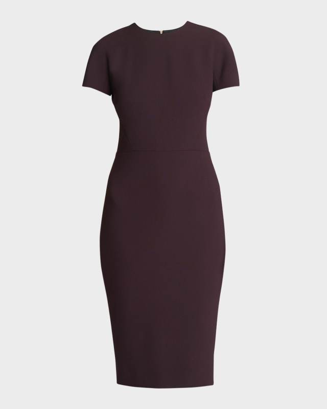 T-Shirt Sheath Dress with Back Zipper