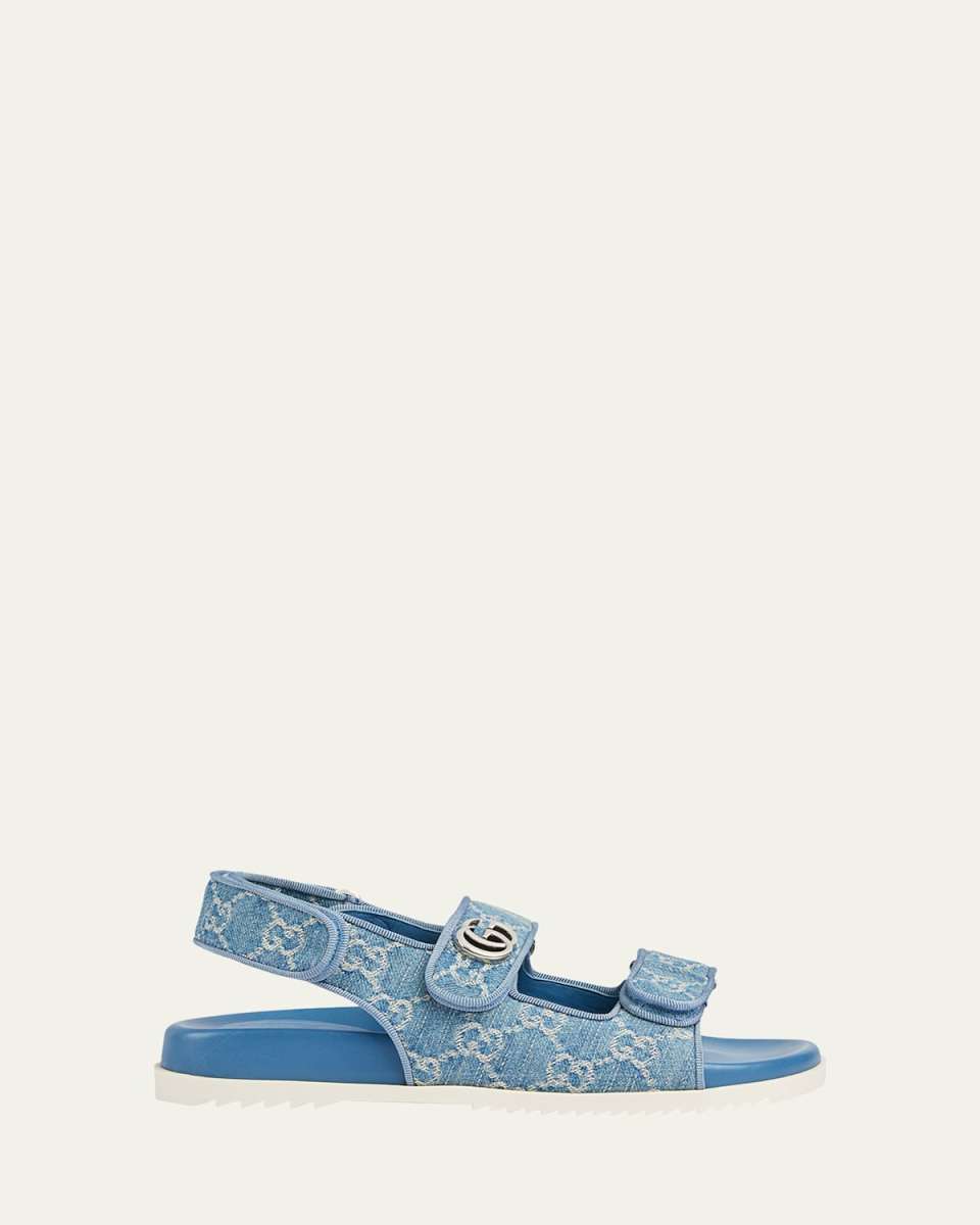Moritz Monogram Easy Slingback Sandals