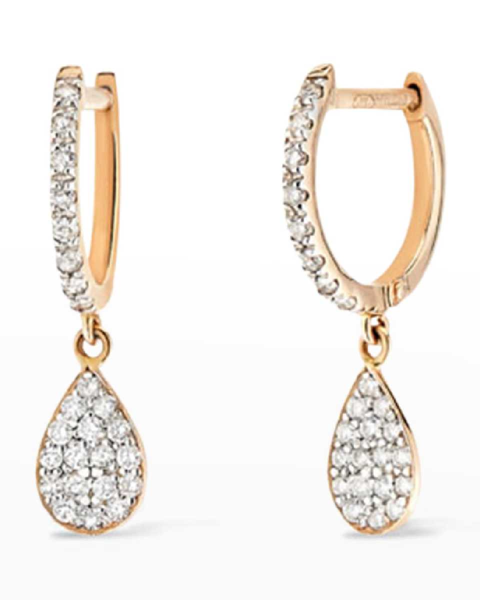 Diamond Bliss Hoop Earrings