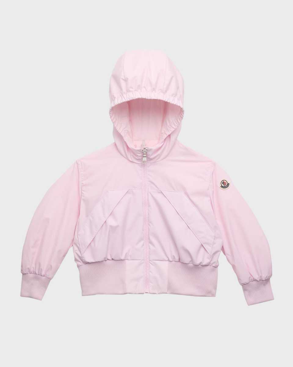 Girl's Assia Jacket Lightweight Hooded Jacket, Size 4-6