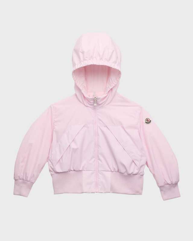 Girl's Assia Jacket Lightweight Hooded Jacket, Size 4-6