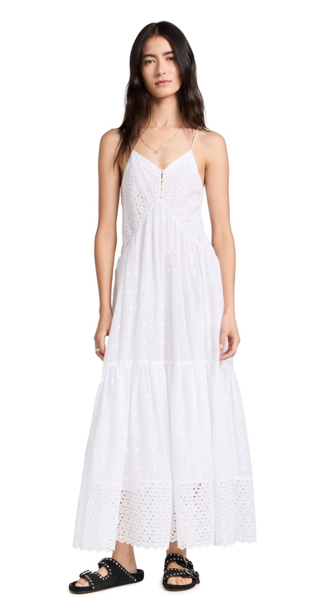 Isabel Marant Étoile Sabba Dress White