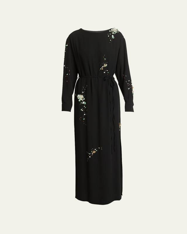 Duzco Embellished Maxi Dress