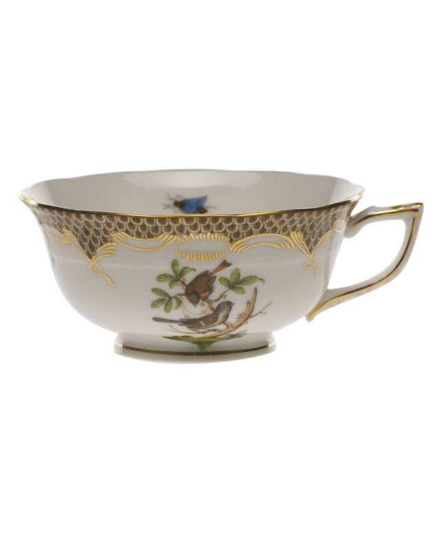 Rothschild Bird Brown Motif 04 Tea Cup