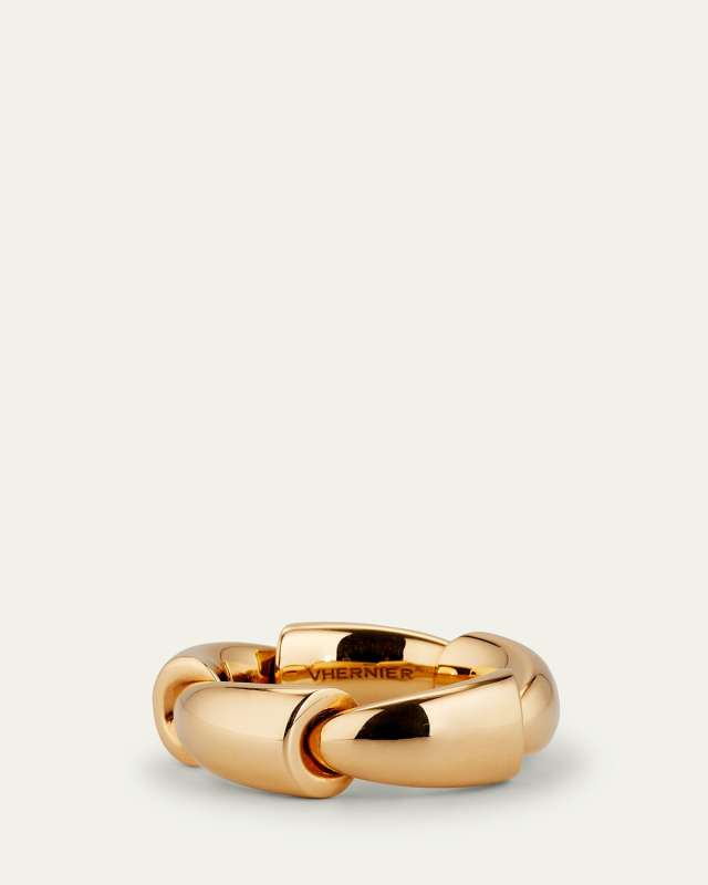 Pink Gold Calla Media Ring