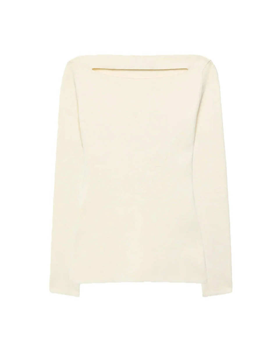 Compact Cutout Knit Top