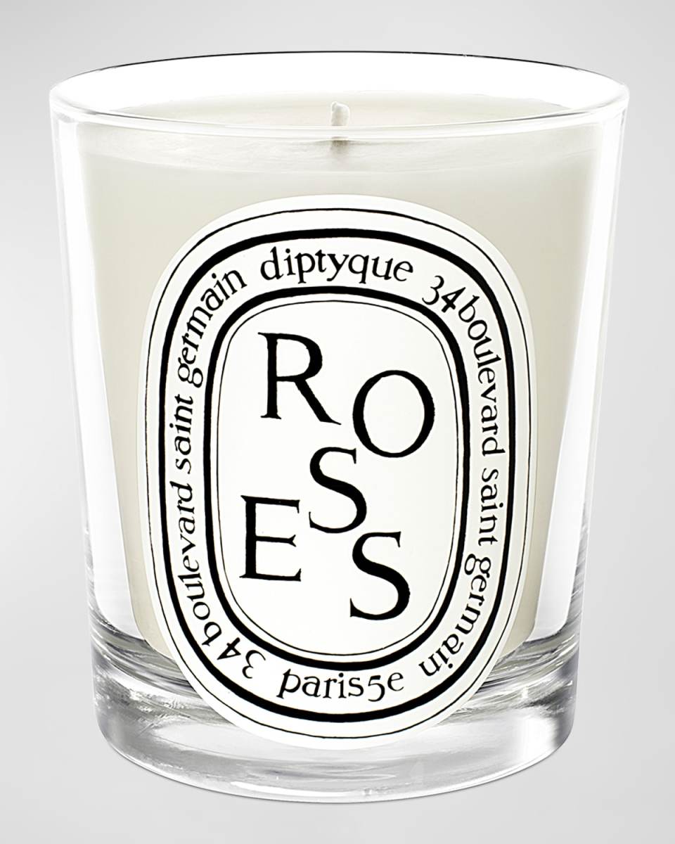 Rose Scented Candle, 6.5 oz.