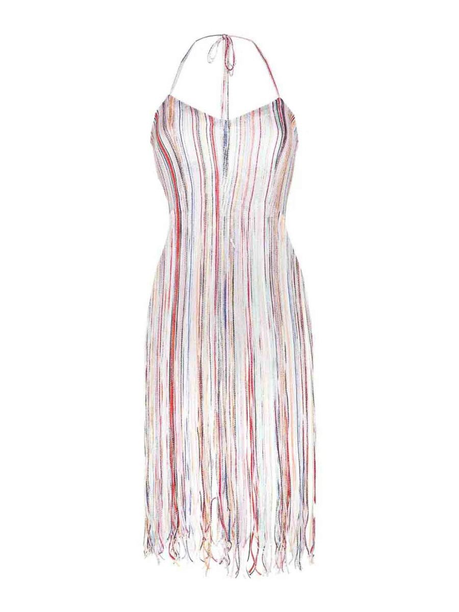 Missoni Robe Au Genou - Multicolore