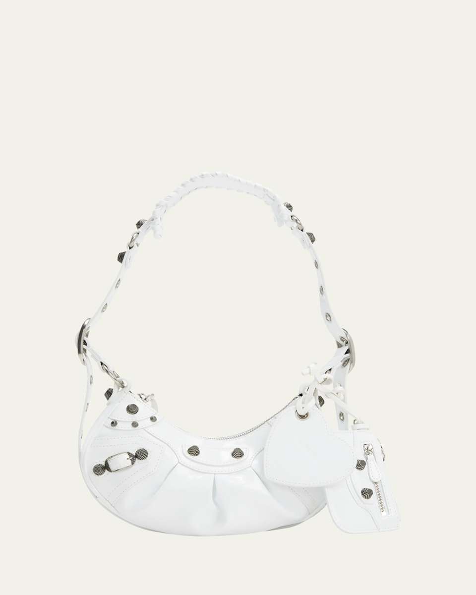 Le Cagole XS Faux-Leather Shoulder Bag