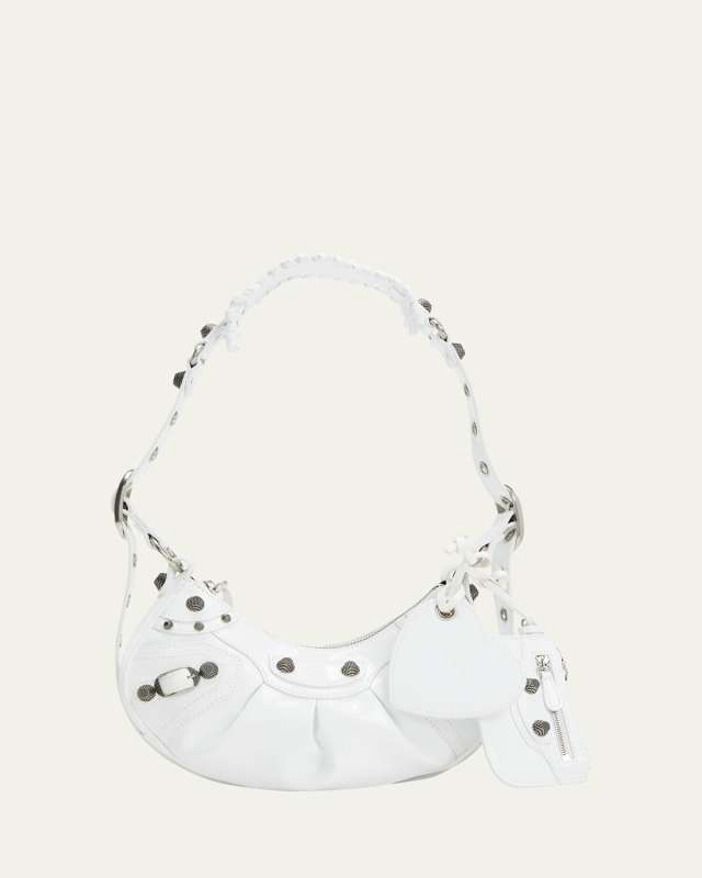 Le Cagole XS Faux-Leather Shoulder Bag