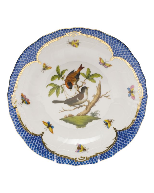 Rothschild Blue Motif 04 Dessert Plate