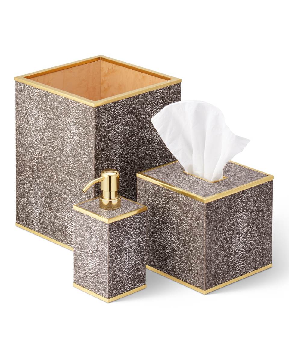 Faux Shagreen Soap Pump