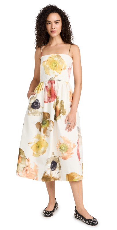 Stine Goya Anny Dress Pastel Poppies