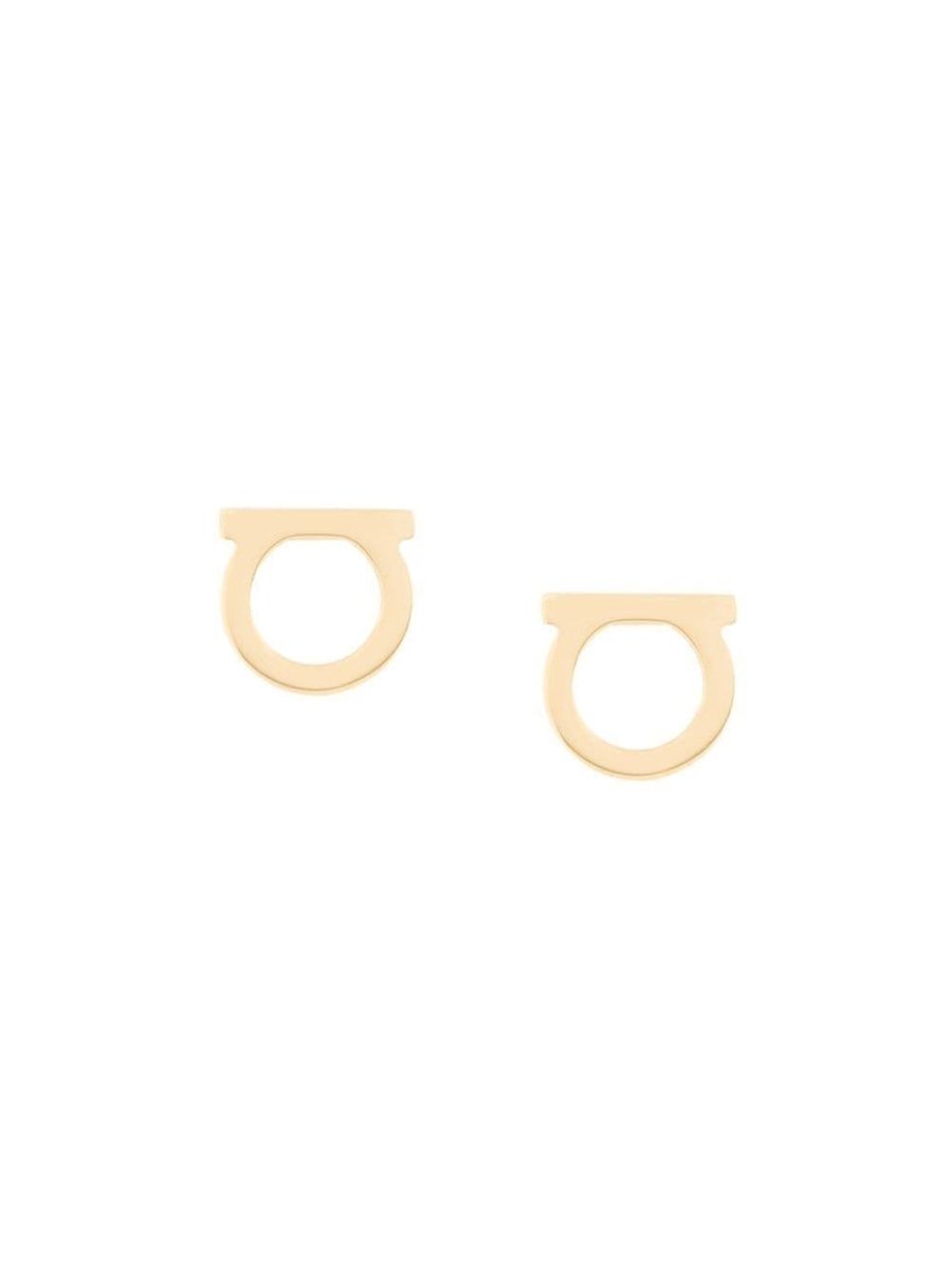 Gancini stud earrings