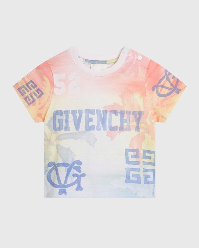 Boy's 4G Multicolor Logo-Print Short-Sleeve T-Shirt, Size 12M-3