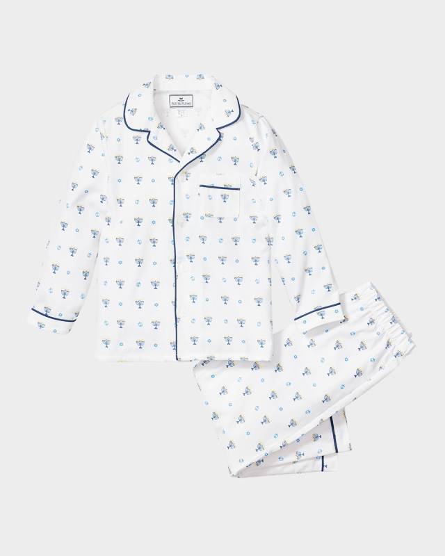 Kid's Hanukkah Two-Piece Pajama Set, Size 6M-