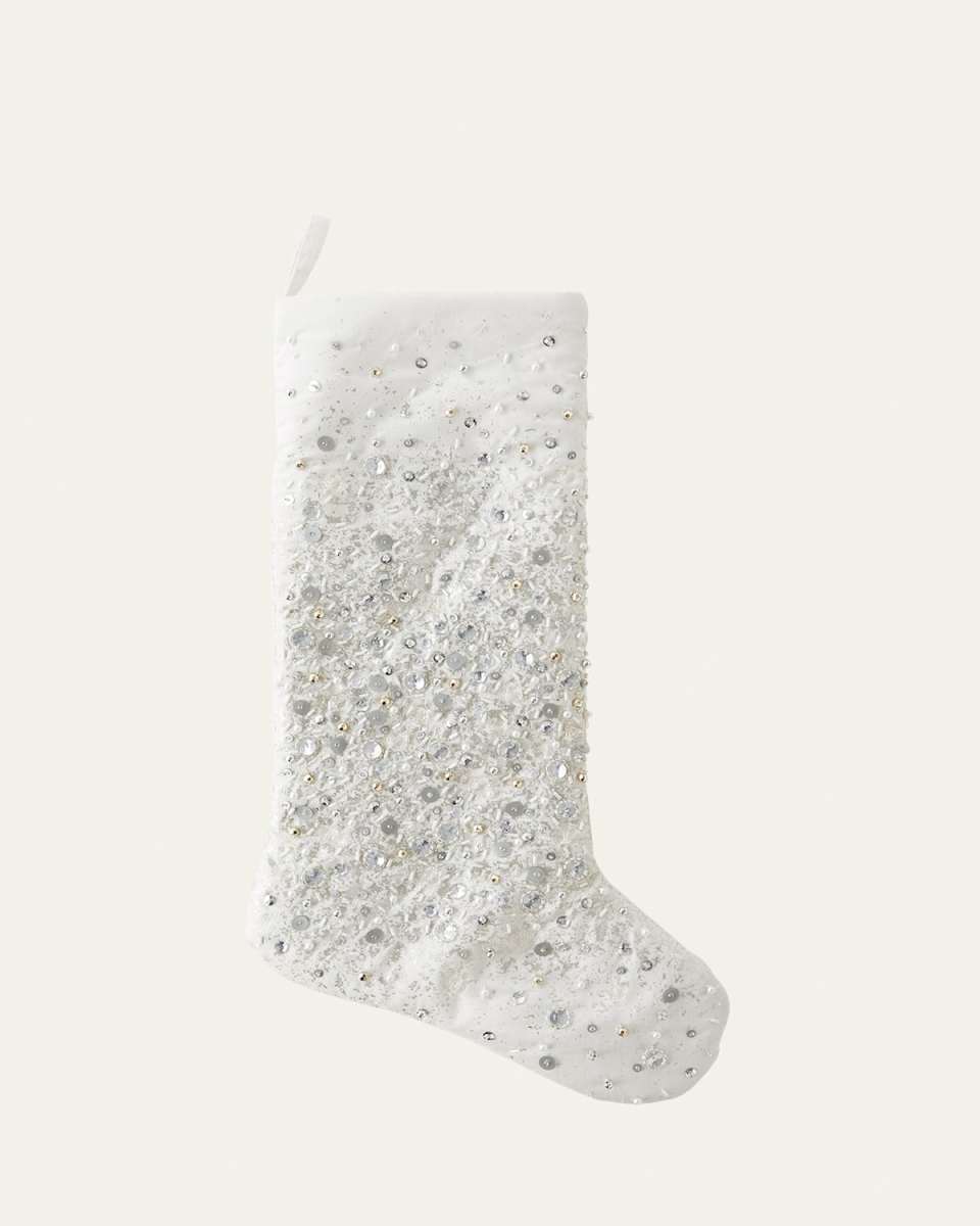 Dazzle Embellished Stocking
