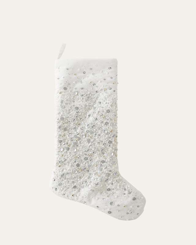 Dazzle Embellished Stocking