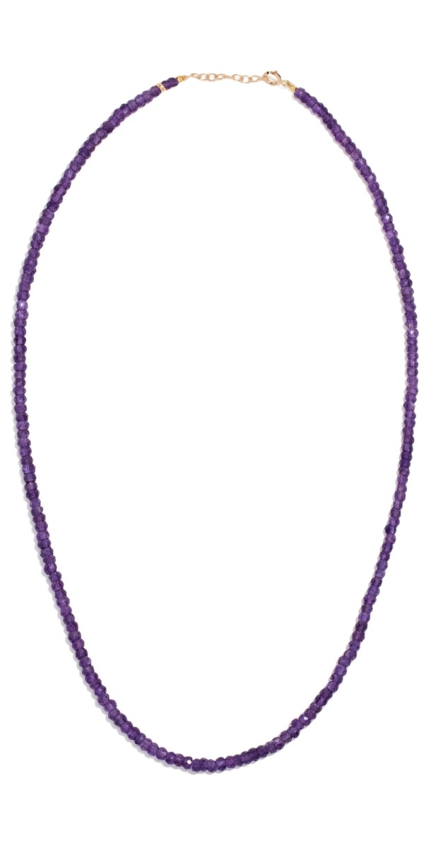 JIA JIA February Amethyst Beaded Necklace Amethyst