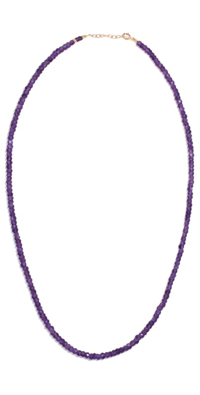 JIA JIA February Amethyst Beaded Necklace Amethyst
