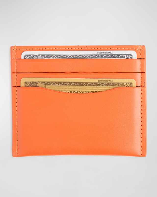 Personalized Leather RFID-Blocking Minimalist Card Case