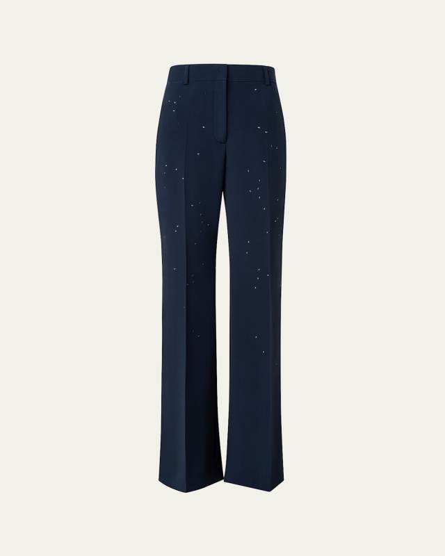 Florine Swarovski Star Flare Leg Pants