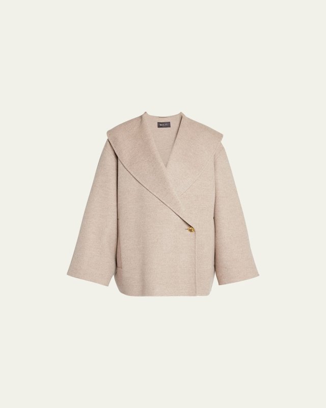 Oversize Cashmere Top Coat