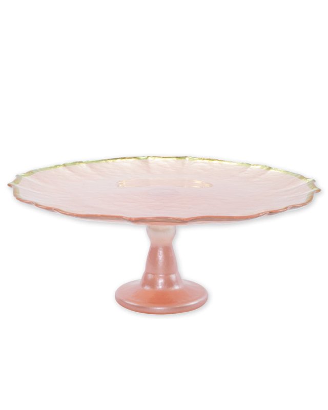 Baroque Glass Cake Stand