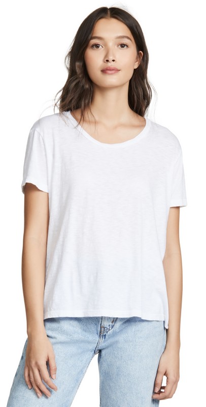 SUNDRY Vintage Tee White