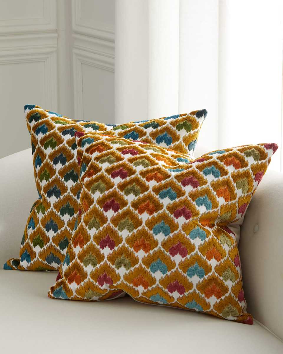 Hess Carnival Decorative Pillow, 22" Square
