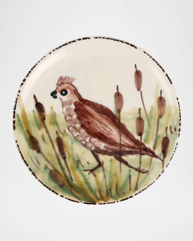 Wildlife Quail Canape Plate