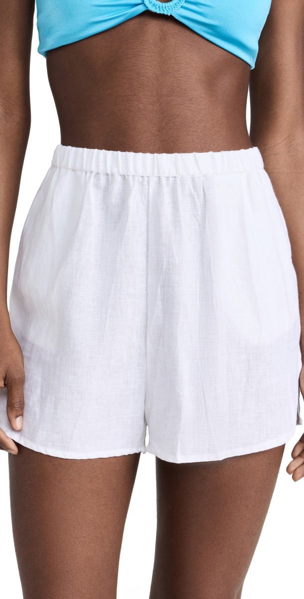 Vitamin A Tallows Shorts EcoLinen White