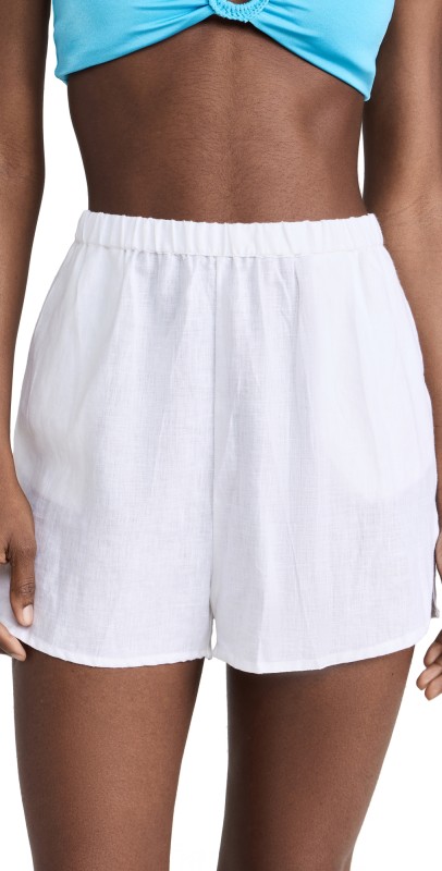 Vitamin A Tallows Shorts EcoLinen White