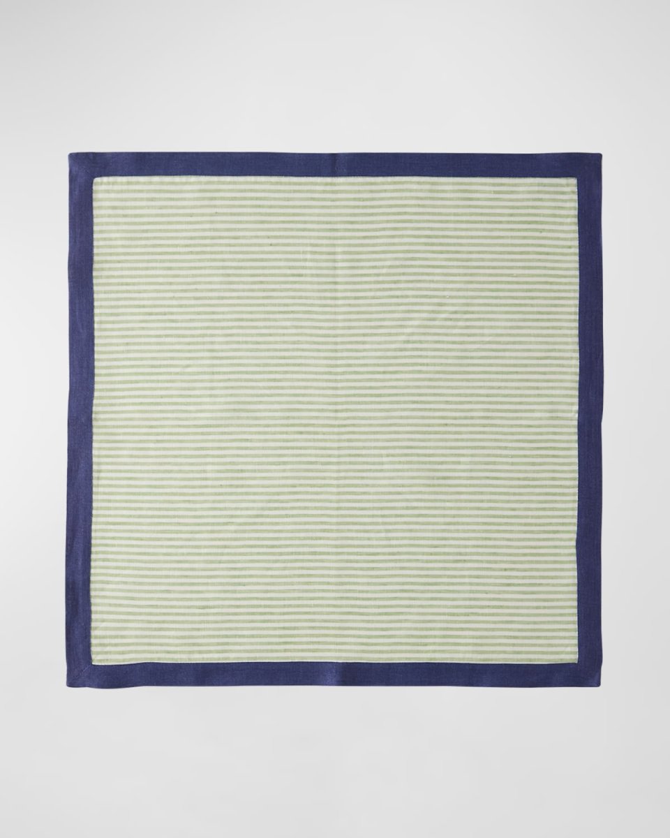 Seersucker Border Napkins, Set of 4