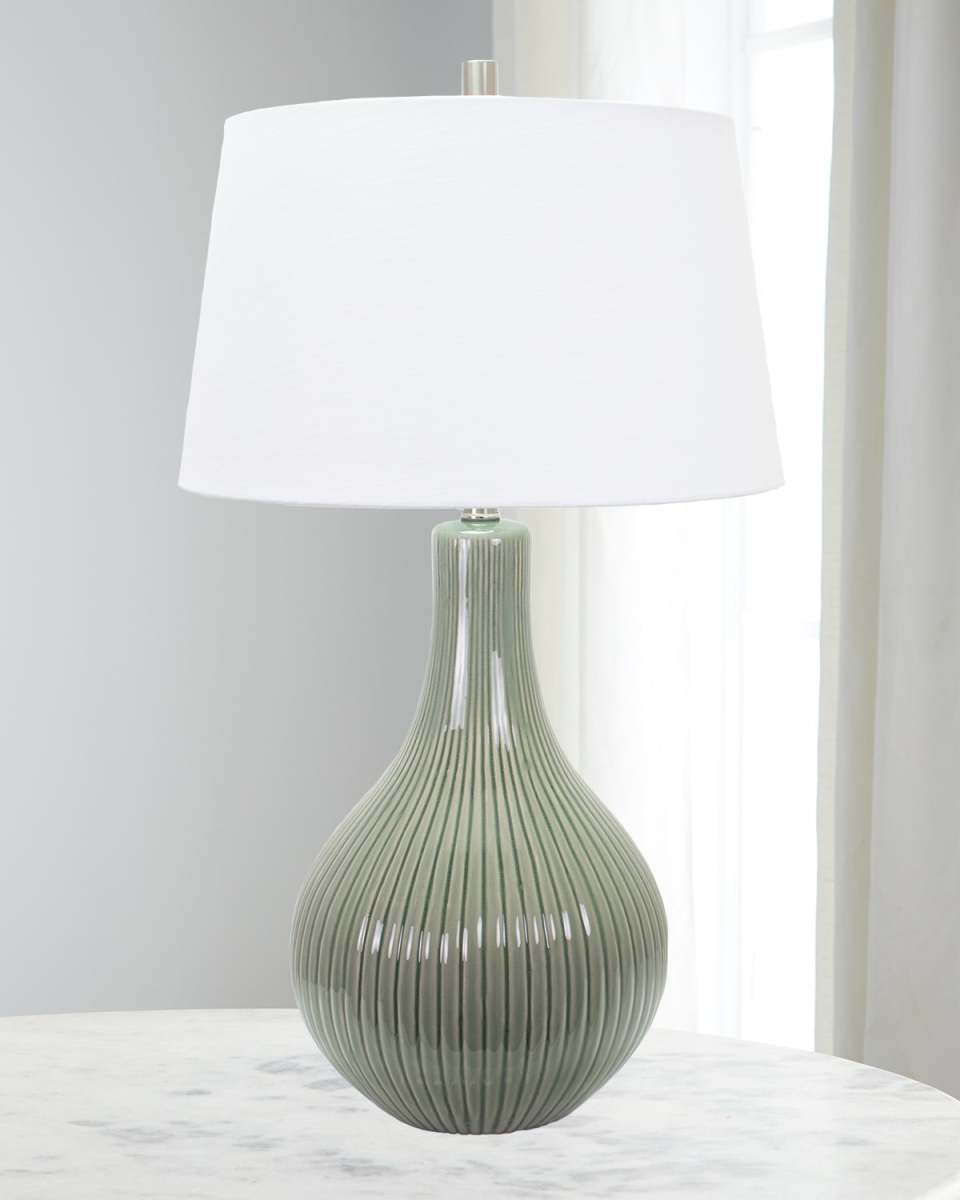 Ceramic Gourd Table Lamp