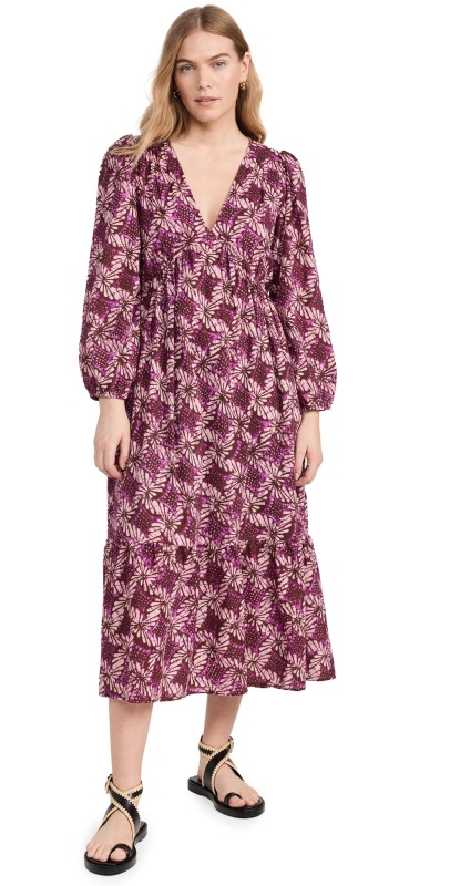 XIRENA Ella Dress Mulberry Petal