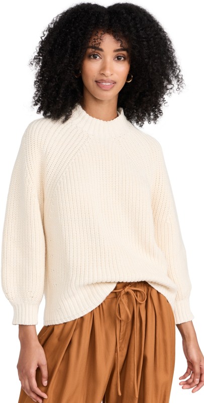 Apiece Apart Eco Nueva Merel Sweater Cream