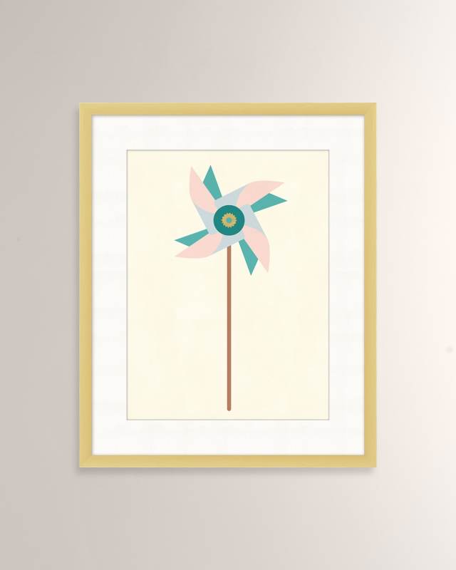 "Golden Twirl 2" Giclee Print