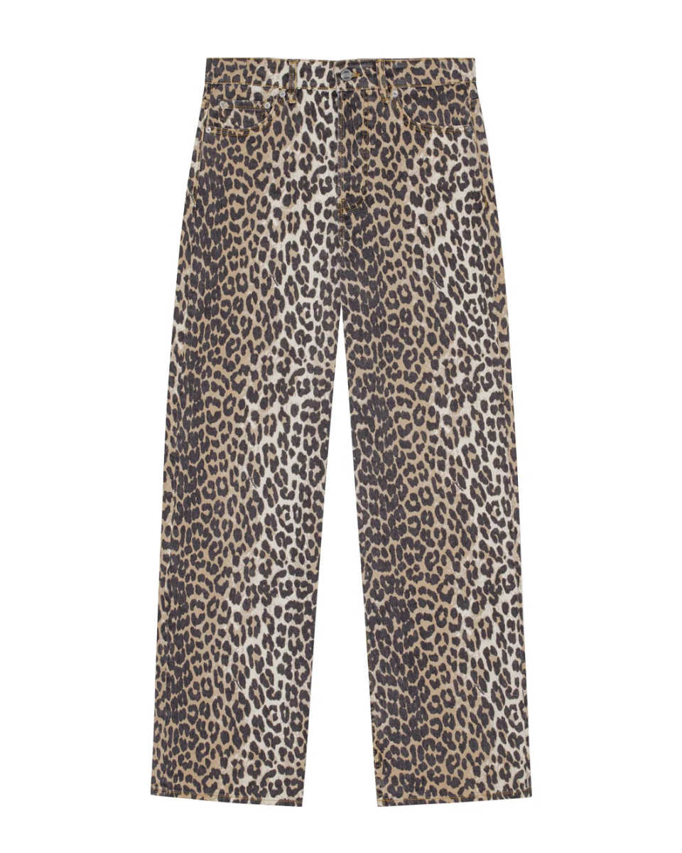 Leopard Print Izey Jeans