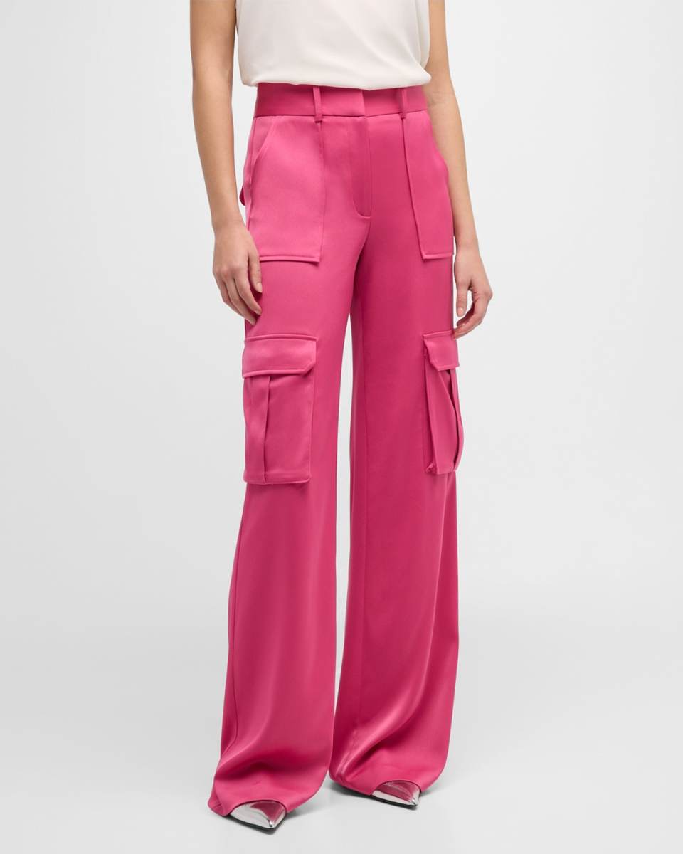 Saul Silk Cargo Pants